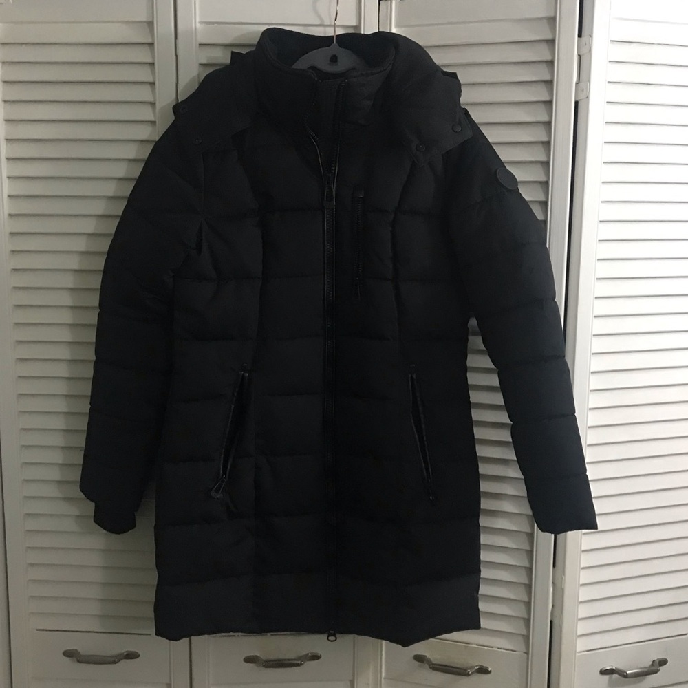 NOIZE Hannah heavyweight parka black small